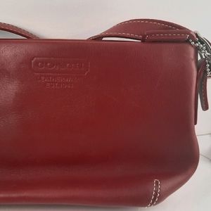Coach leather mini purse